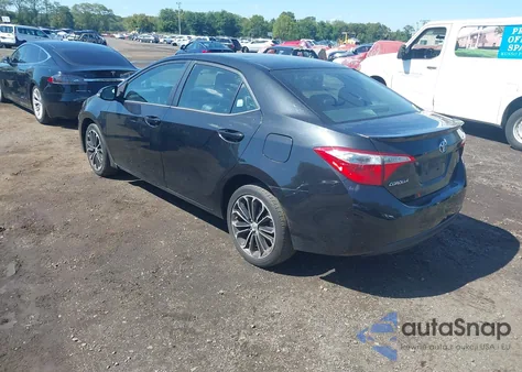 2015 Toyota Corolla S Plus z USA, uszkodzony, nr VIN 2T1BURHE9FC389673